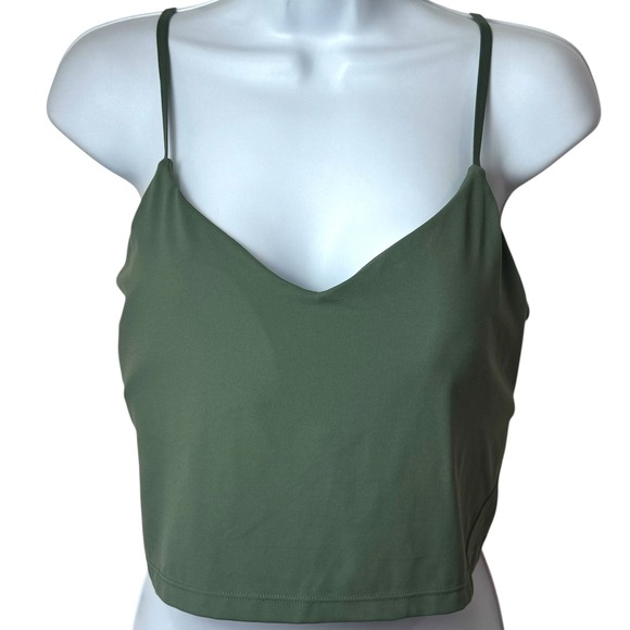 Lululemon Align Crop Cami Tank Top Athletic Light Support A/B Cup Stretch 14 - Picture 2 of 11